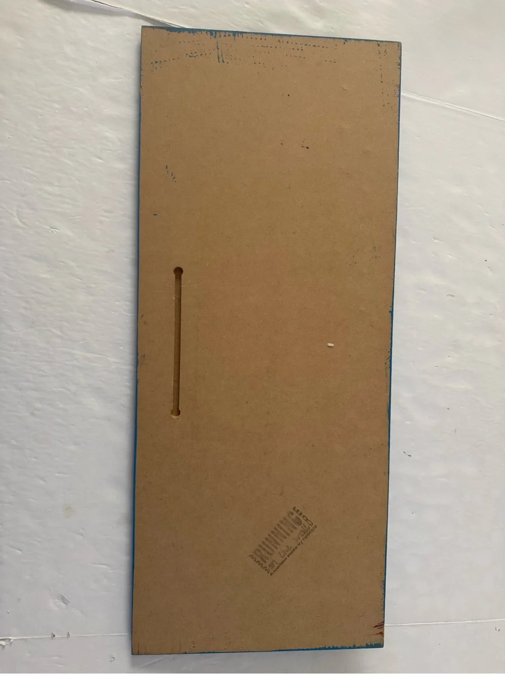 Swimming Wall Hook Rack - Blue medals ribbons display swim team